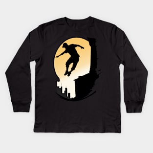 Parkour and Freerunning Kids Long Sleeve T-Shirt